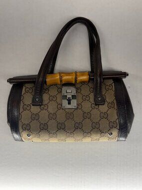 GUCCI MINI BAMBOO BULLET BAG